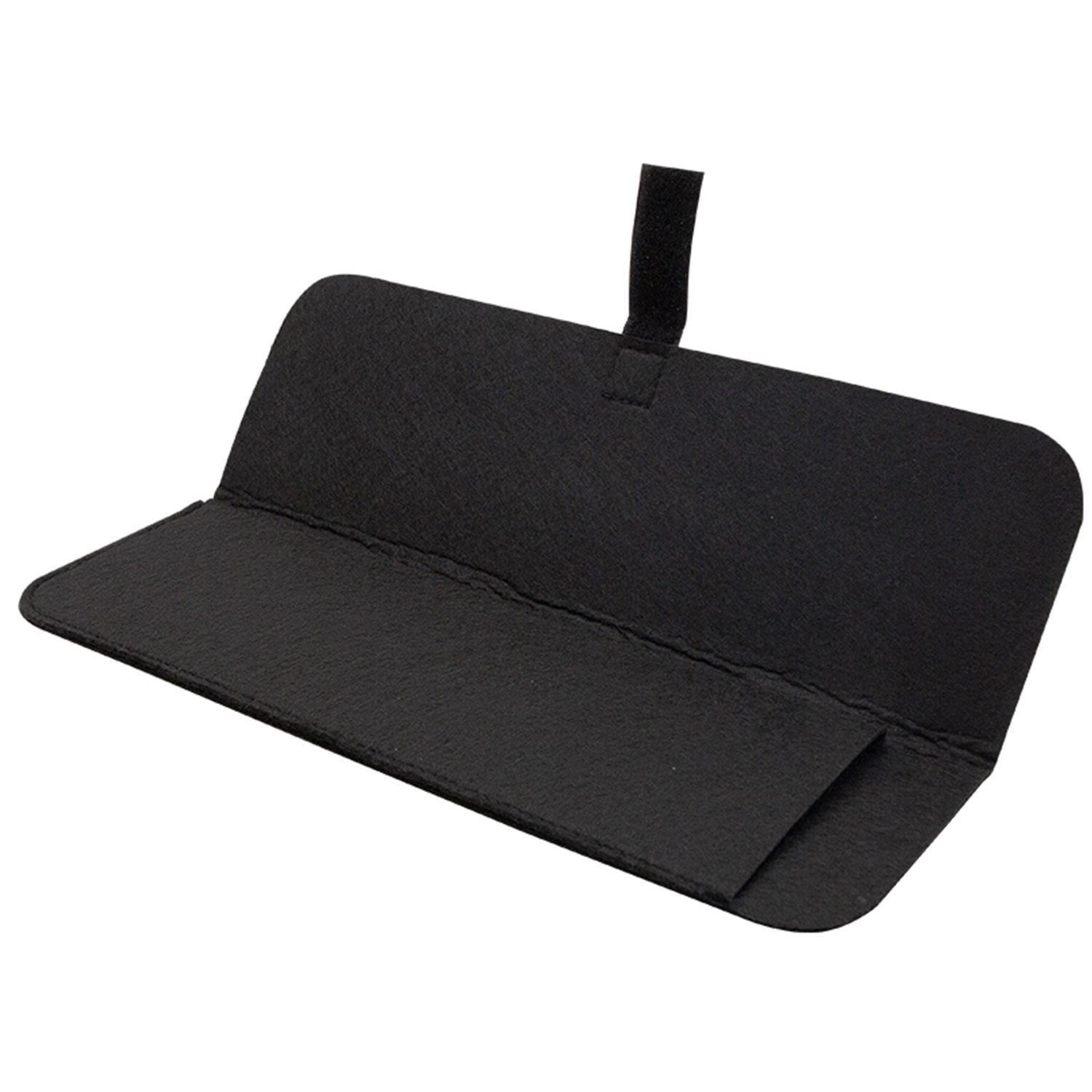 Envie Hair Straightener Heat Protection Storage Case Black Foldable Flat Iron Bag