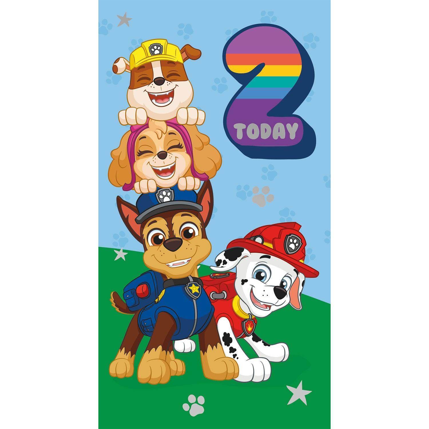 Birthday Card Age 2 Official Product