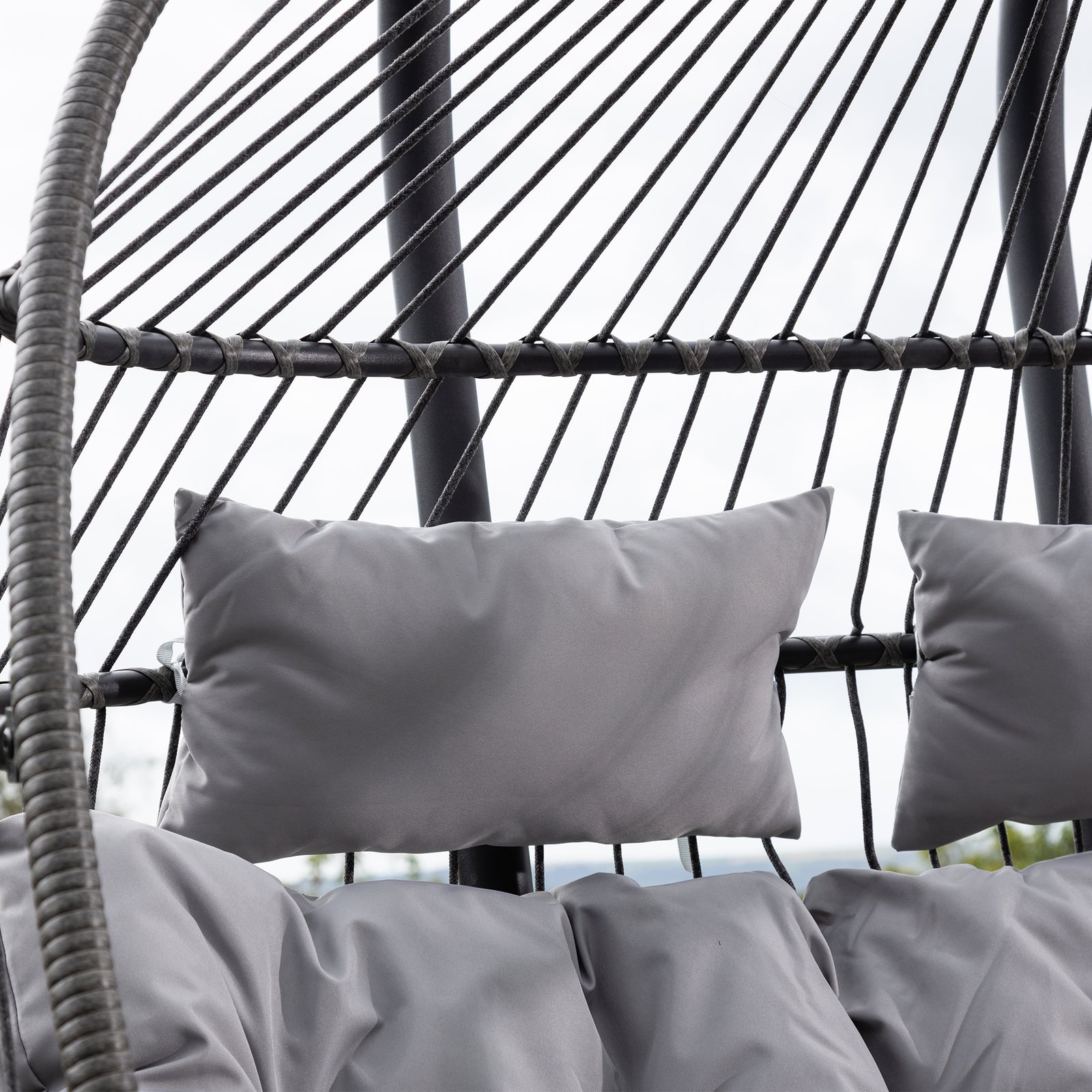 Haversham Swinging Double Garden Seat | Double | Light Grey