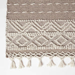 Patna Beige & Natural Kilim Wool Rug | 150cm x 95cm | Beige