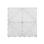 Heavy Duty Vented Garage Interlocking Floor Tiles | White