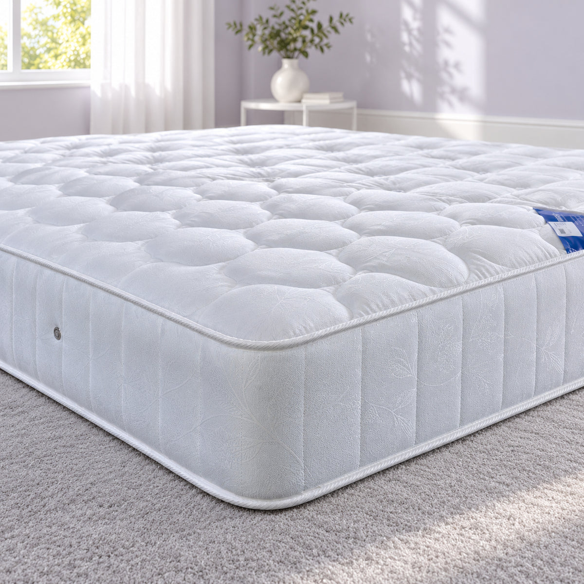 Neptune Coil Spring Mattress | Single | White