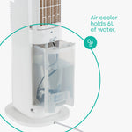 Tower Air Cooler 6l - White