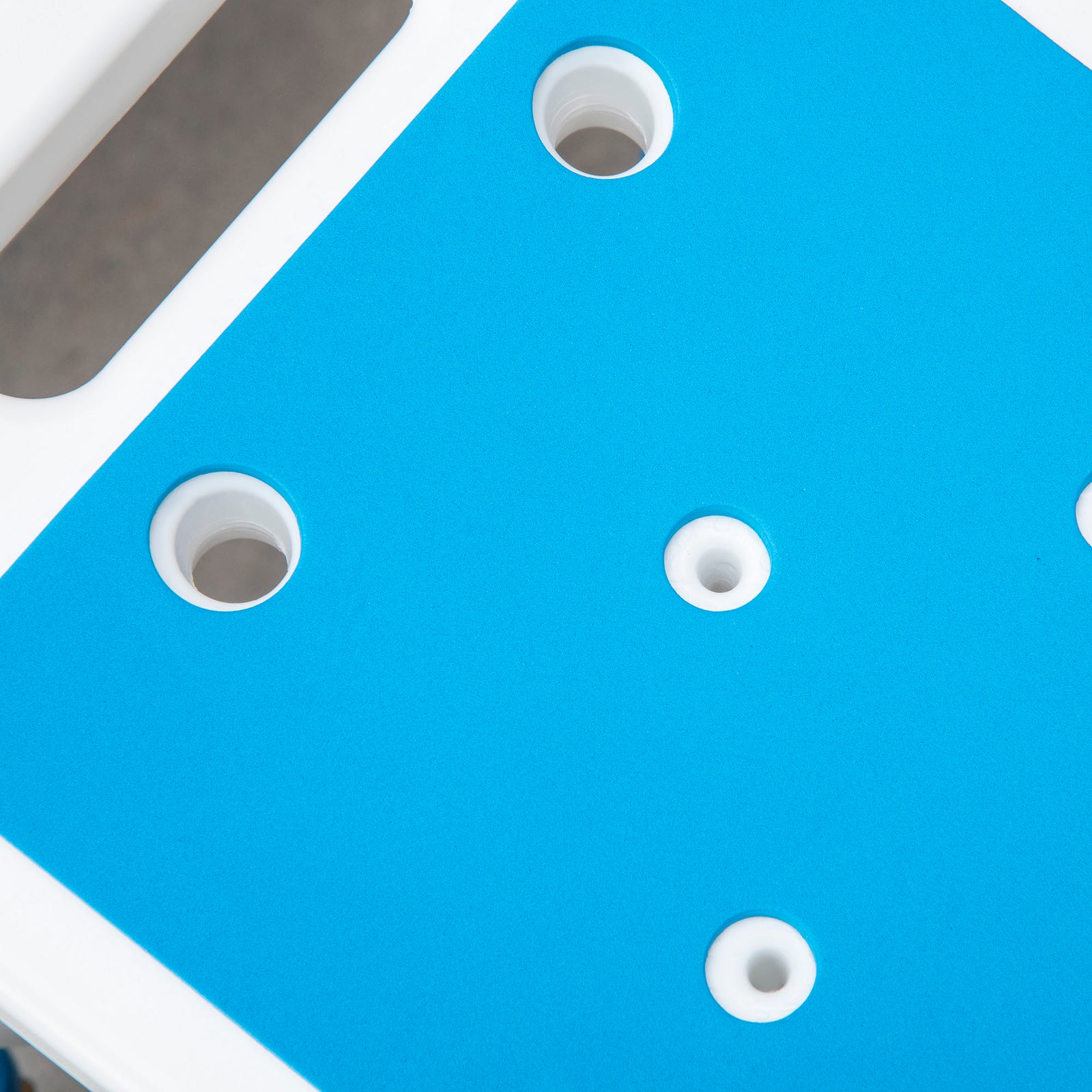 Adjustable Shower Stool With Suction Foot Pads For Elderly | One Size | Blue
