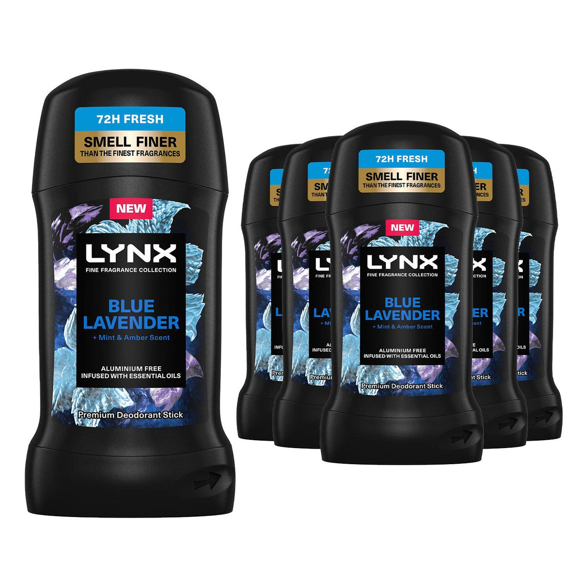Deodorant Stick Blue Lavender With 72hrs Freshness 50ml | Set of 24