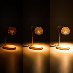 Dimmable Candle Warmer Lamp With Timer | Natural
