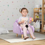 Cloud-shaped Toddler Armchair, Kids Chair, 1.5-3 Years | Purple