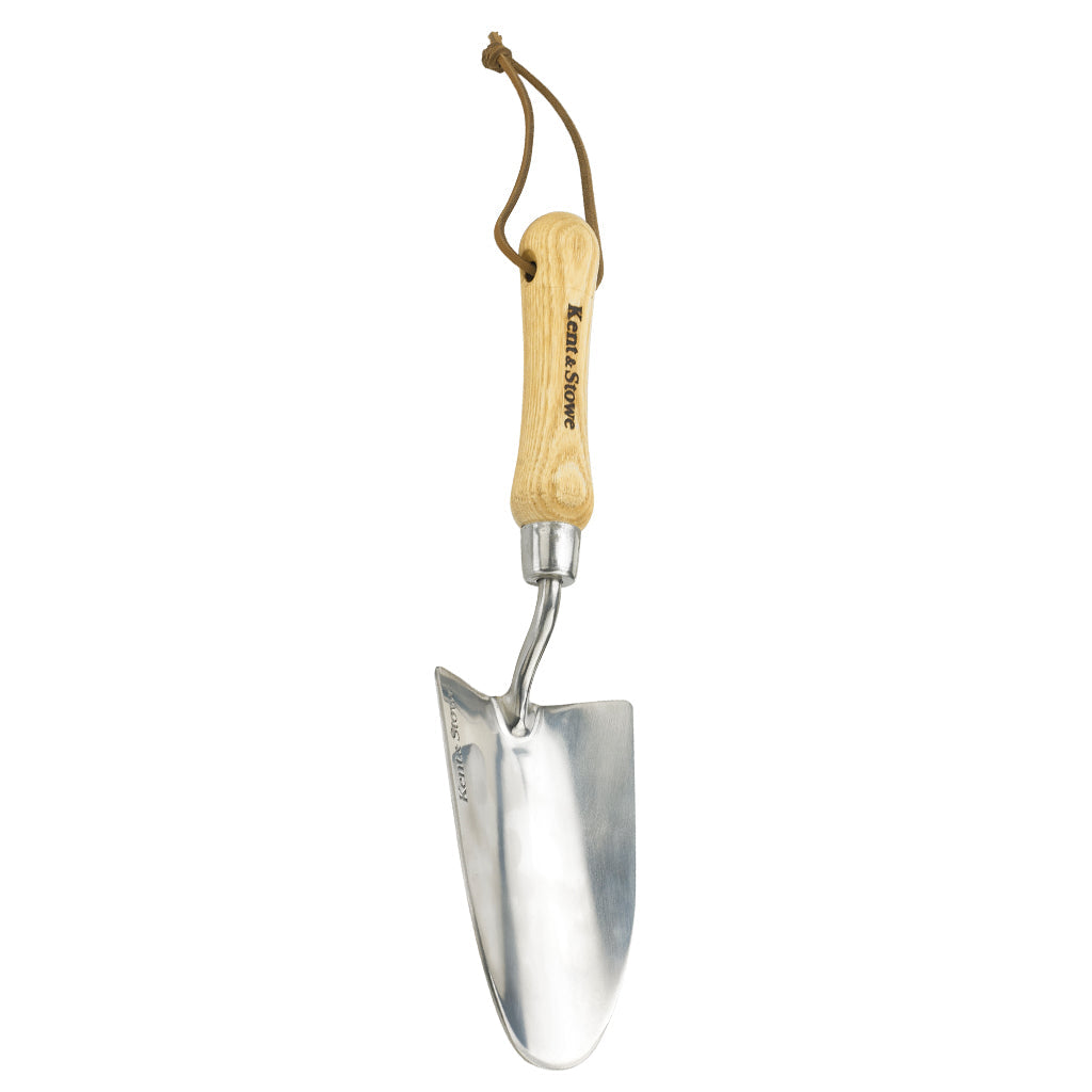 Stainless Steel Hand Trowel With Ash Wood Handle