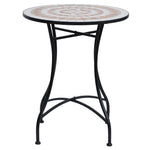 Mosaic Table Round Ceramic Bistro Garden Furniture