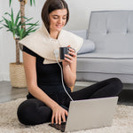 Heated Neck And Shoulder Collar - Beige