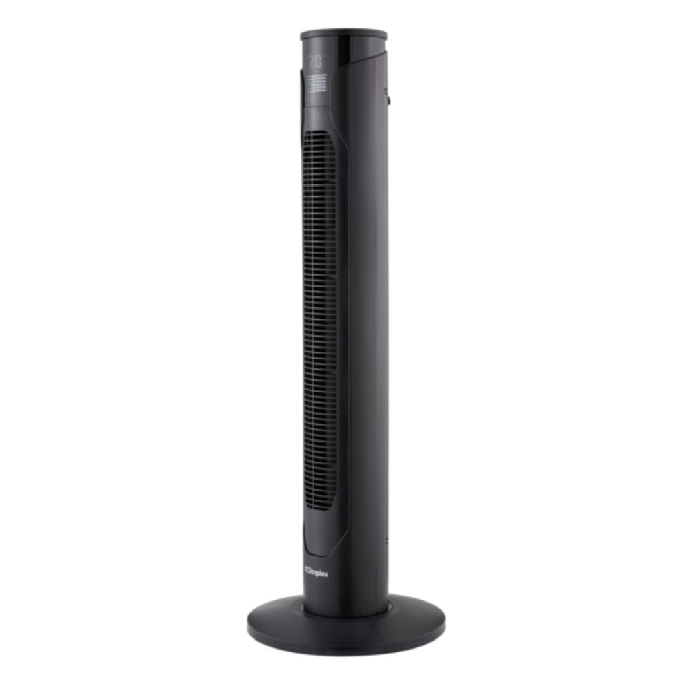 Tower Fan With Remote Control, 3 Speeds + Night Mode, Timer