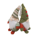 2pcs Christmas Gnome Decorations – Green Hat Design, Festive Holiday Ornaments