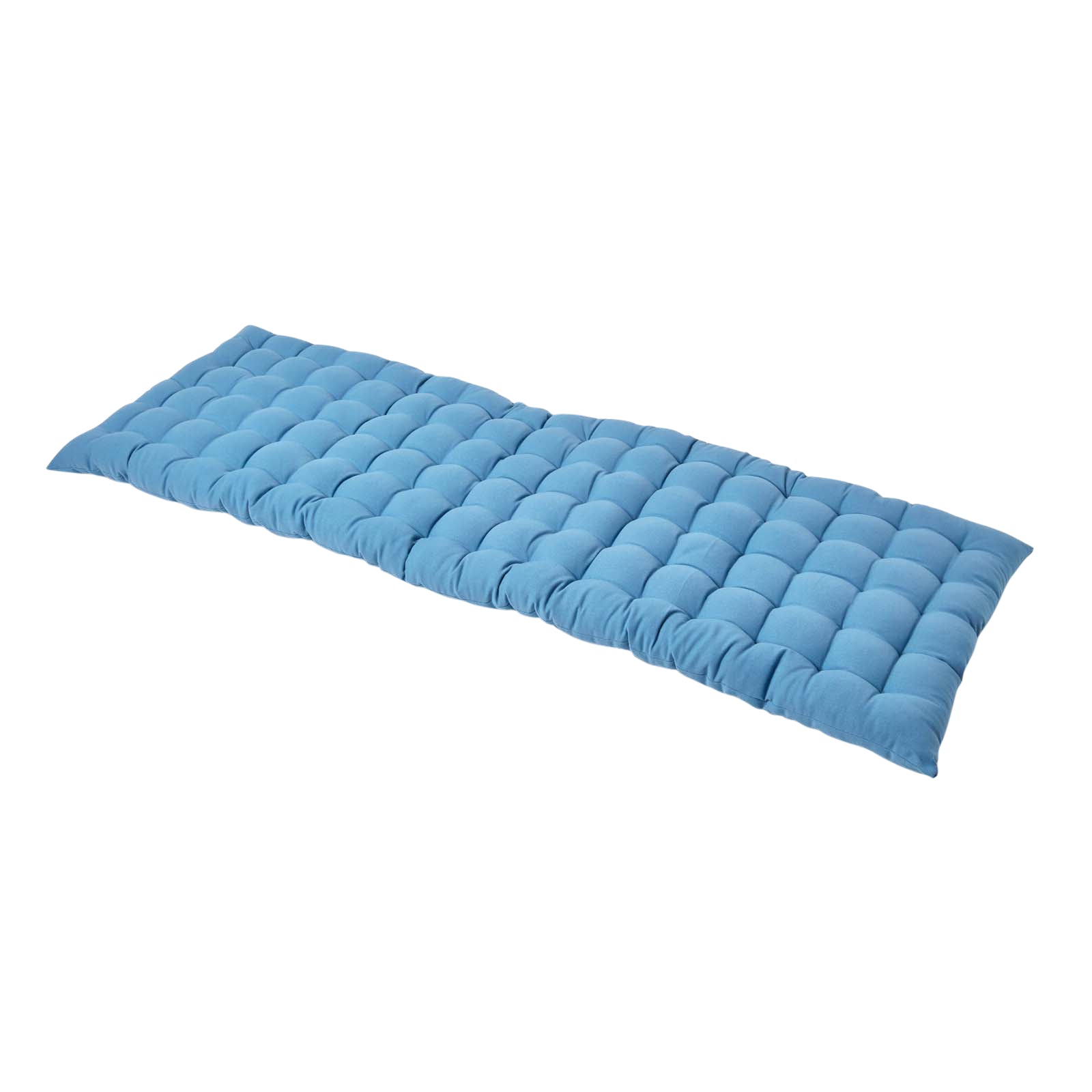Outdoor Bench Cushion For 2 & 3 Seater Garden Seat Pad For Furniture, Kitchen, Dining & Indoor Use | 3 | Airforce Blue