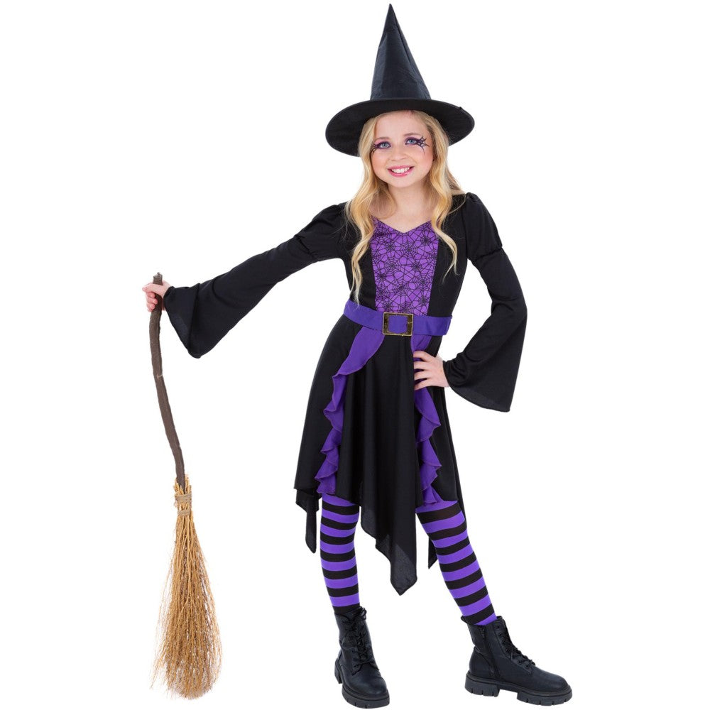 Practical Spell Witch Costume, Girls | Age 10-12