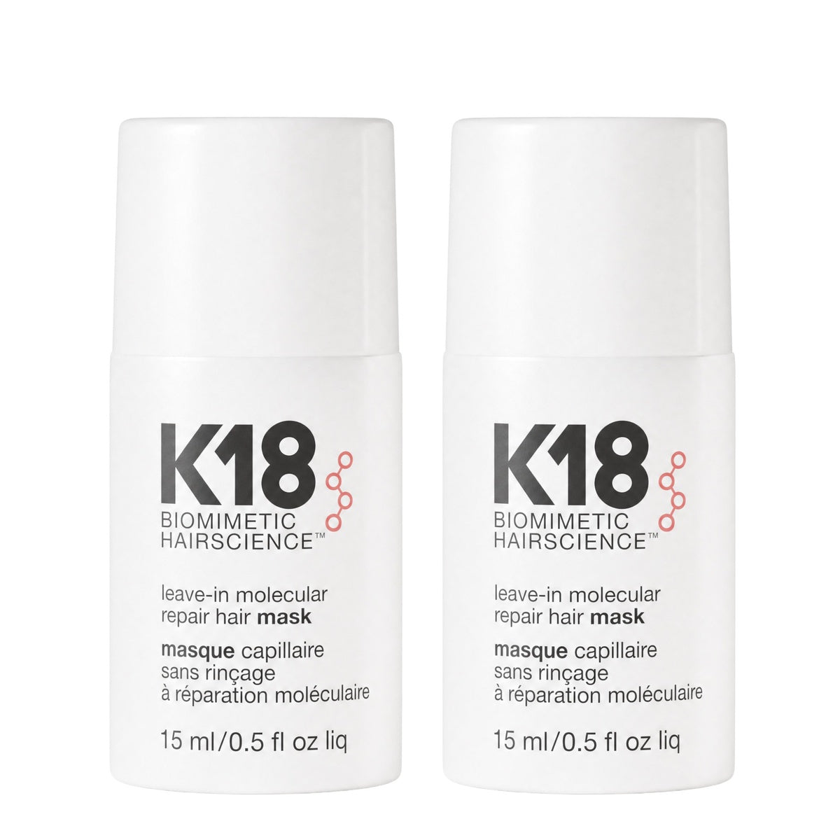 Leave-in Molecular Repair Hair Mask 2x15ml