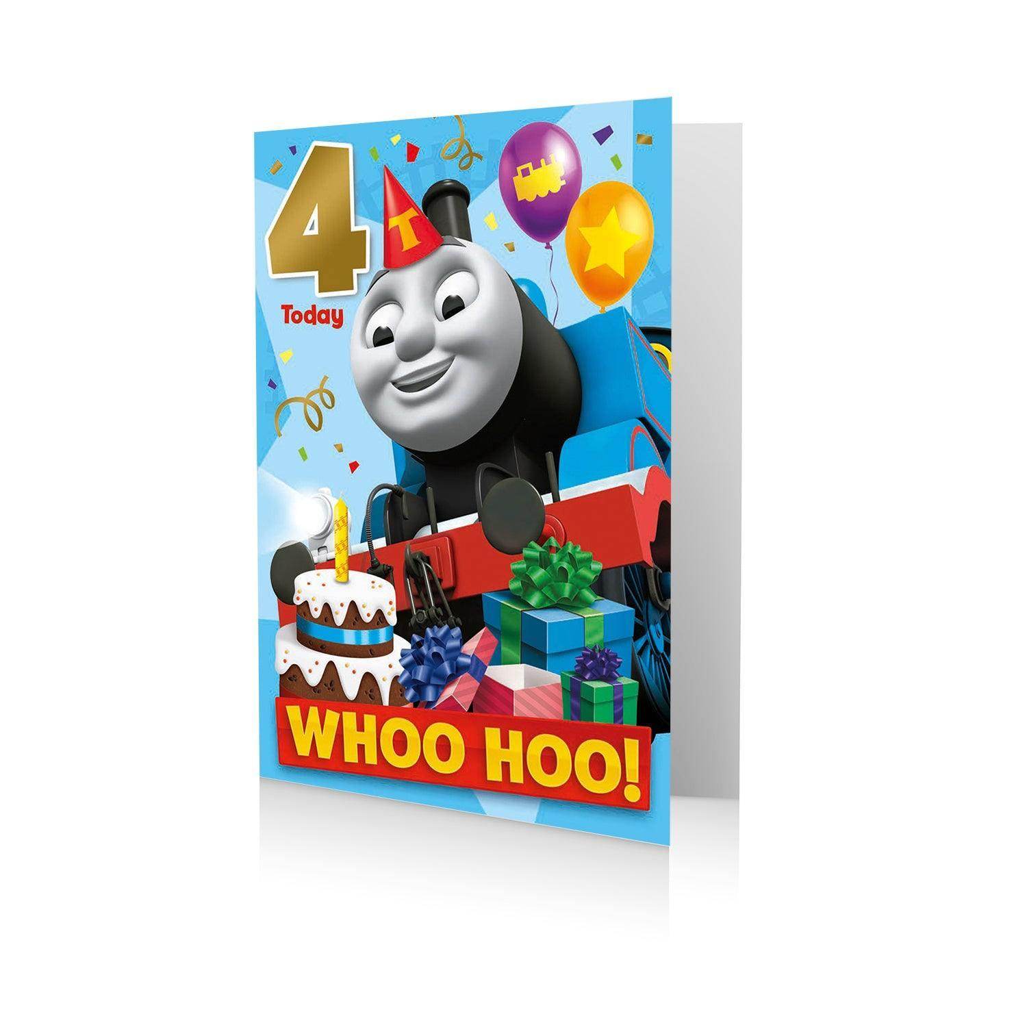 Age 4 Birthday Card Official Product