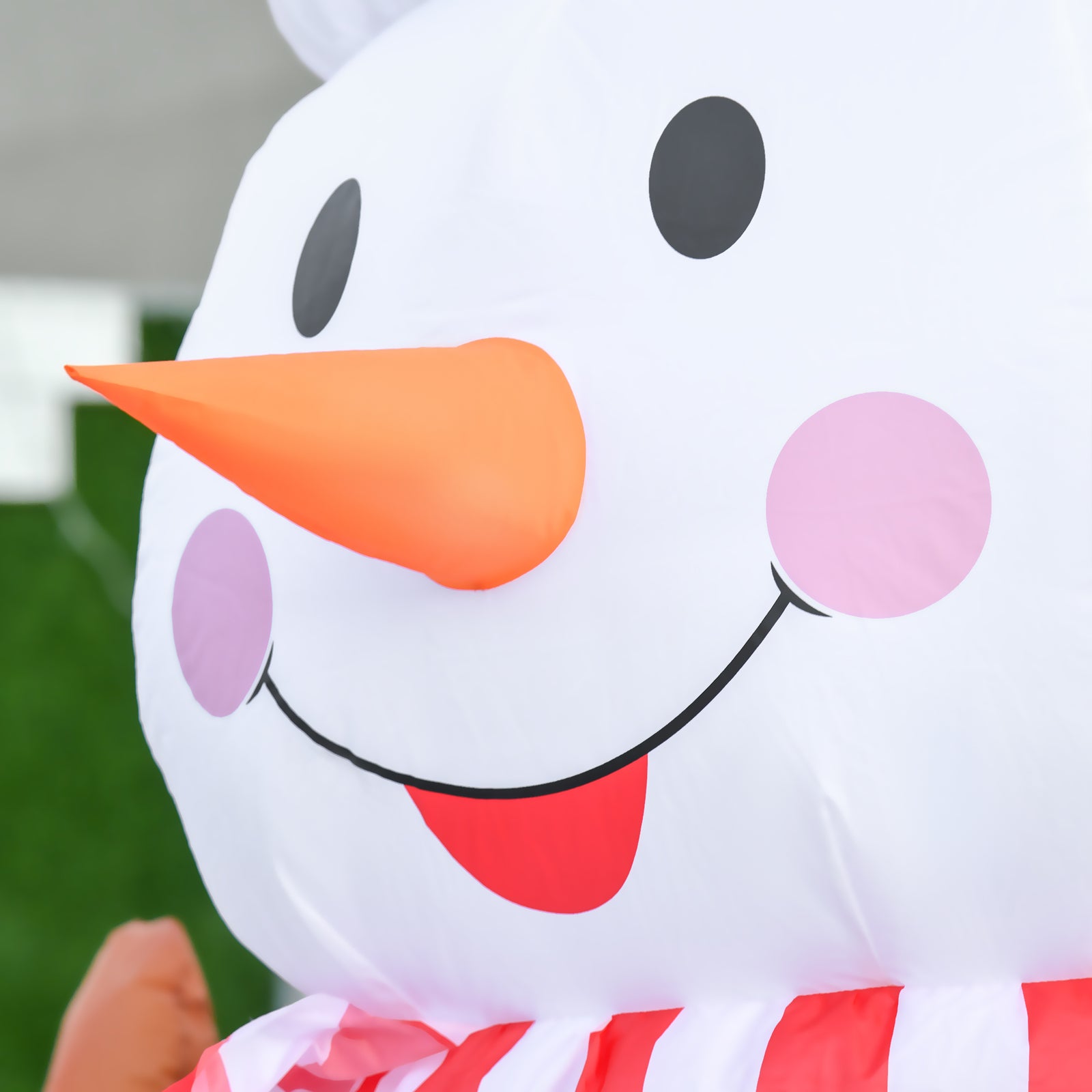 8ft Christmas Inflatable Snowman, Rotating Lighted Outdoor Decor