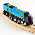 Wooden Replica of the Mallard Train Engine