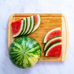 BlauKe Wood Cutting Board For Kitchen - 37x29cm Bamboo Cutting Board With Juice Groove - Wooden Butcher Block