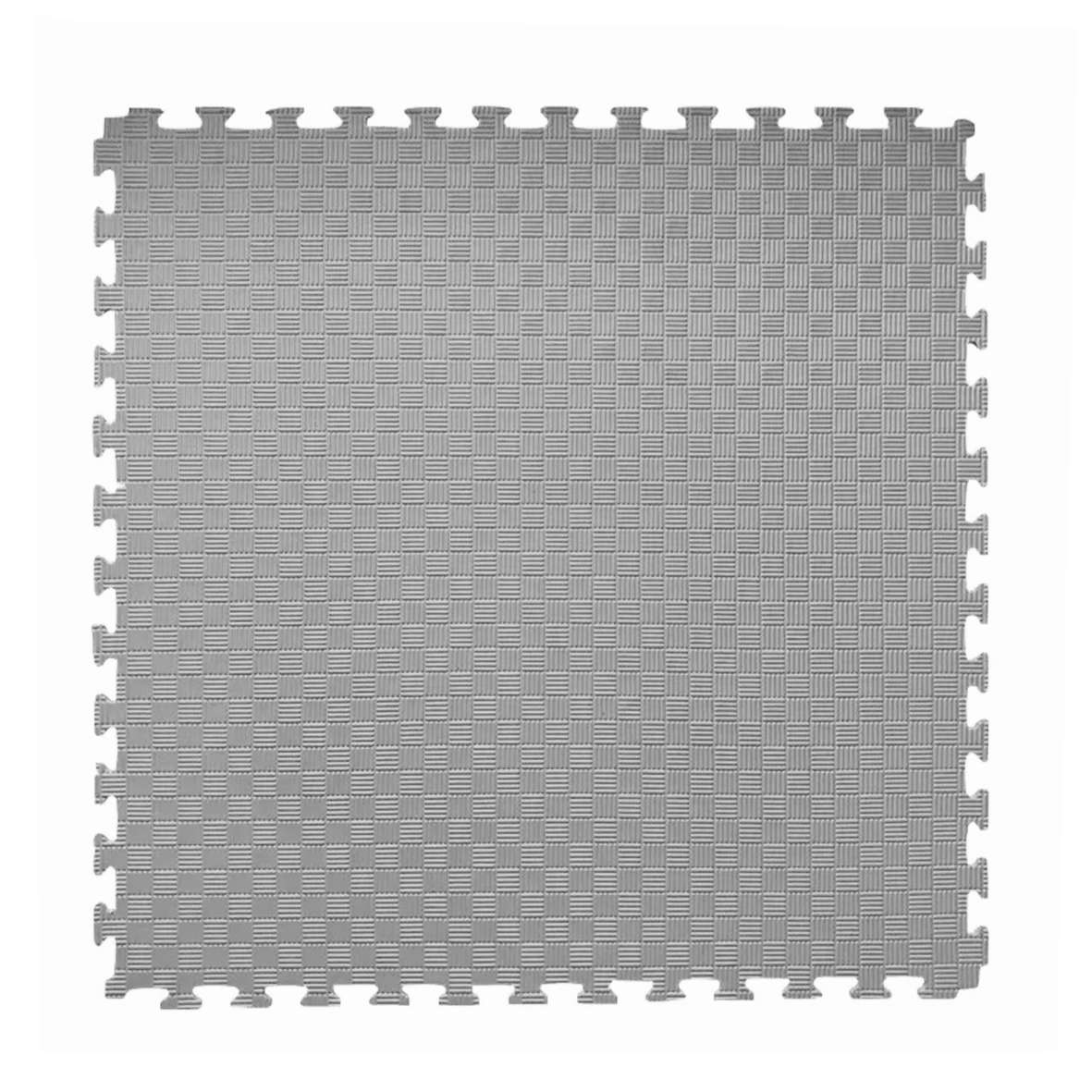 40mm Premium Reversible Eva Tatami Foam Mats  | Set-of-12 | Black & Grey