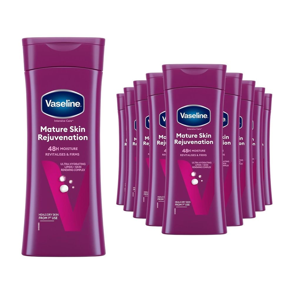 Body Lotion Mature Skin Rejuvenation Intensive Care 400ml | Set of 10