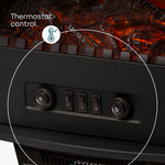Electric Fireplace Heater With Dual Power Modes And Safety Cut Off