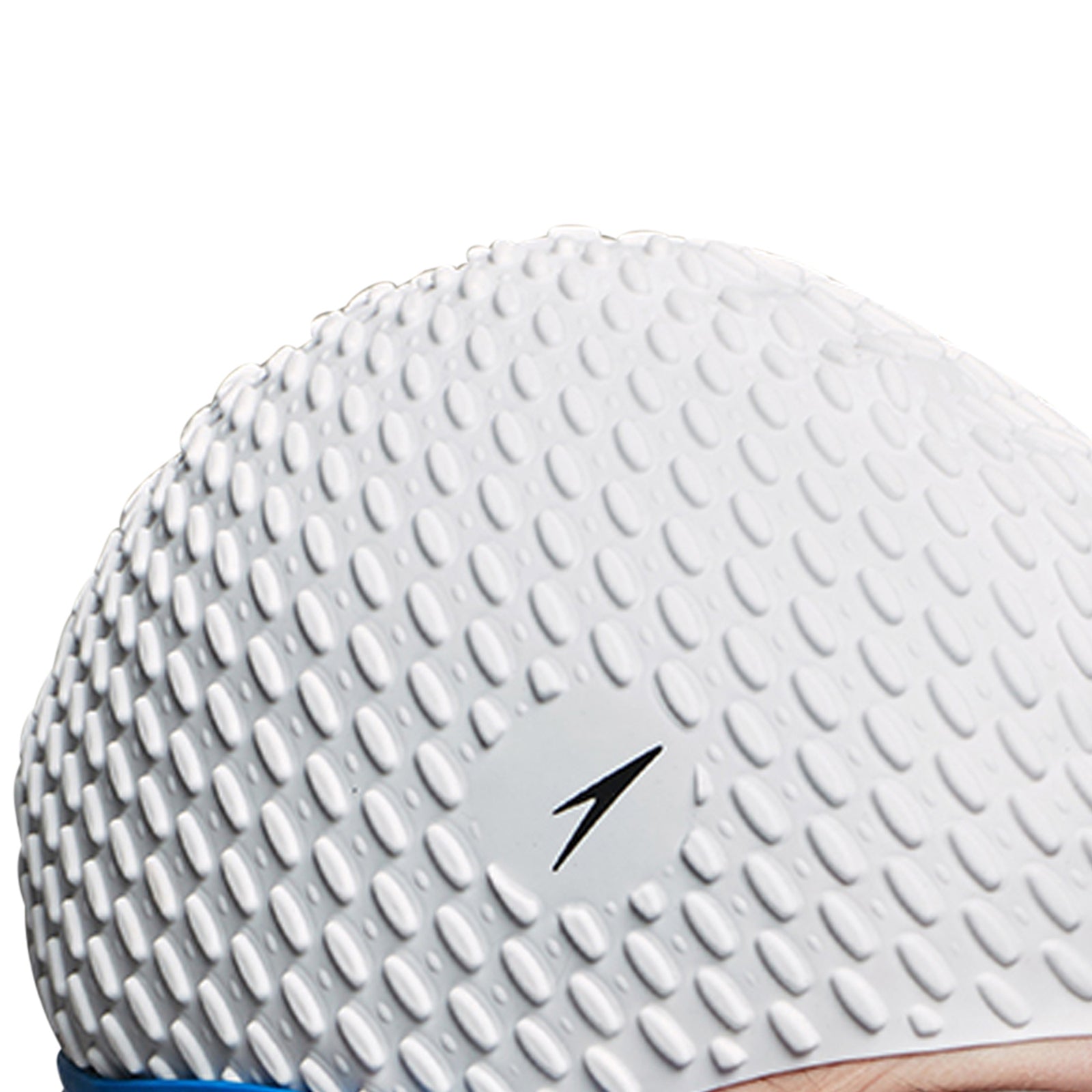 Unisex Adult Bubble Swim Cap | One Size | White