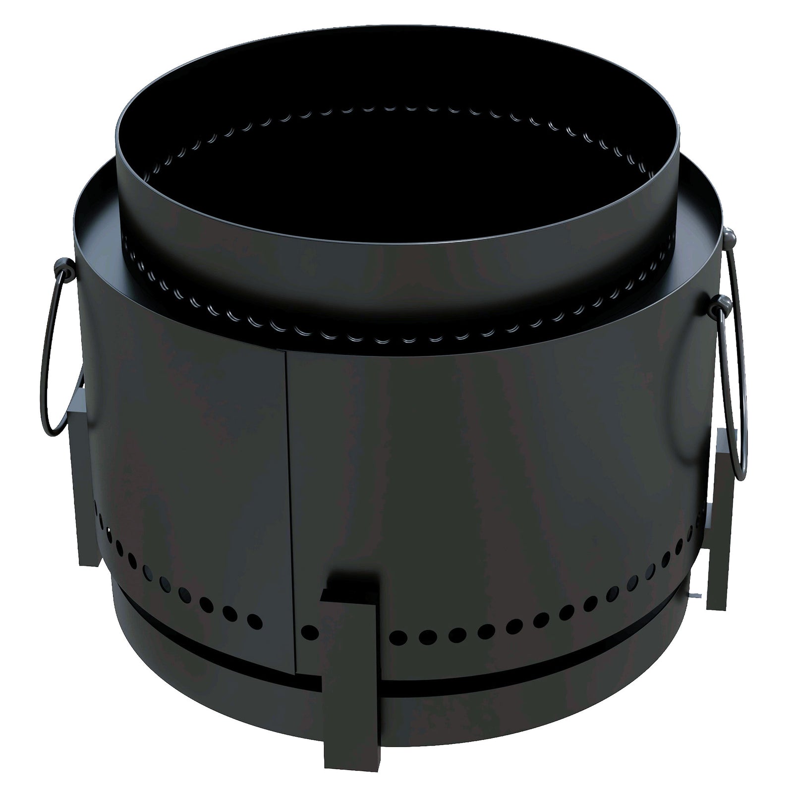 Smokeless Fire Pit W/ Ash Catcher, Metal