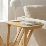 Greenhurst C-shaped Coffee Table With Magazine Rack