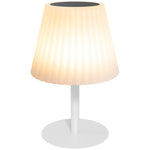Outdoor Table Lamp With Solar And Usb Charge, Cordless