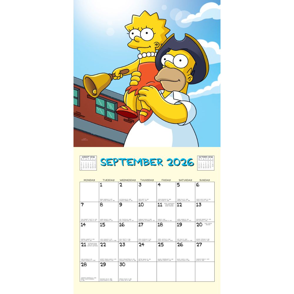 2026 Square Calendar Official Product