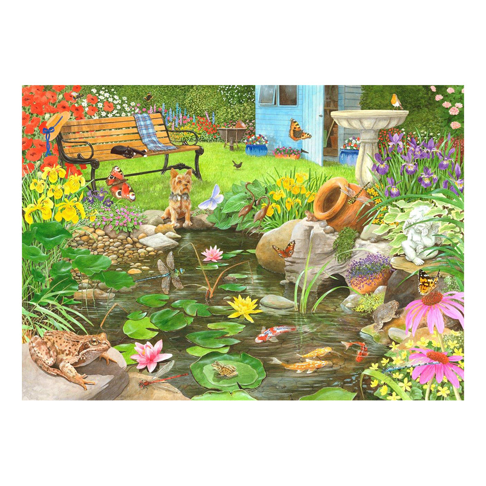 Lily Pond - 1000 Piece Jigsaw Puzzle For Adults