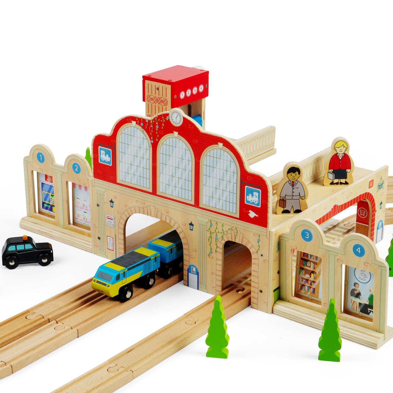 Wooden Grand Central Station