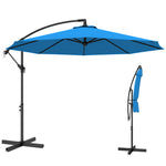 3(m) Banana Parasol Cantilever Umbrella Garden | Blue
