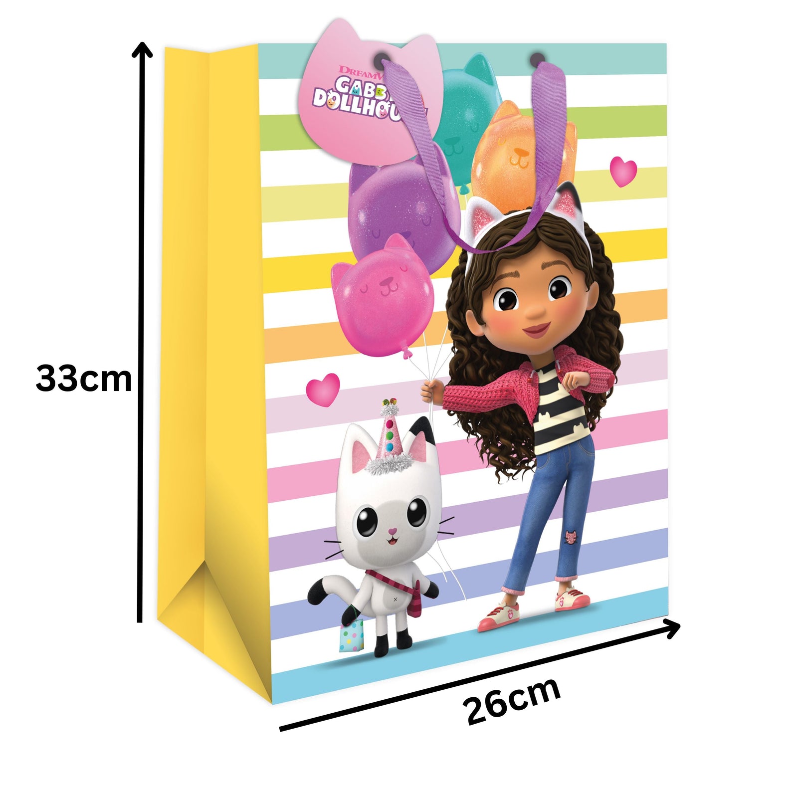 Gabby's Dollhouse Medium Gift Bag Official Product