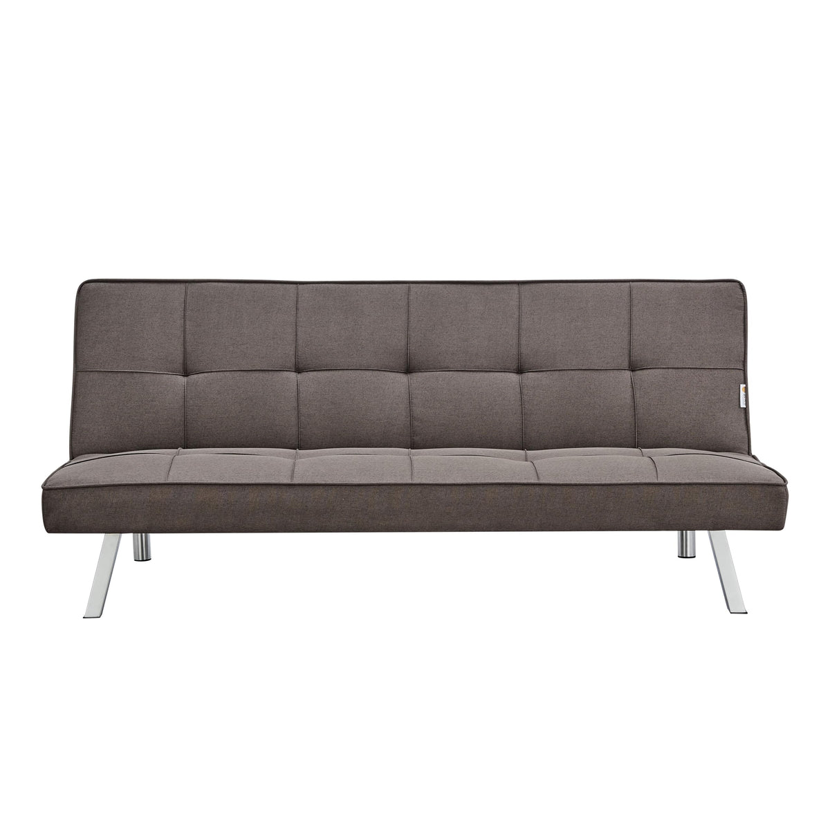 Britney Linen Sofa Bed 3 Seater | Brown