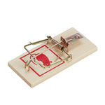 Set Of 8 Wooden Mouse Traps