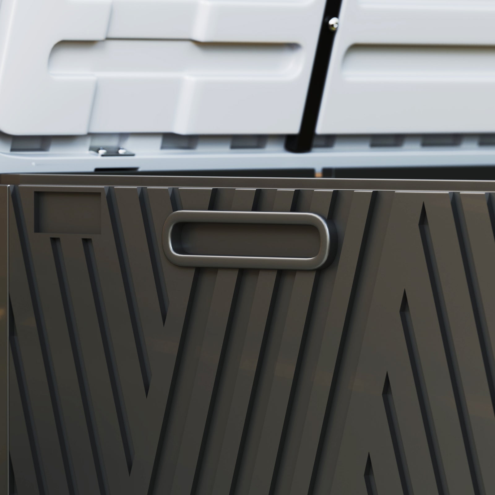 380l Garden Storage Box Waterproof Outdoor Storage Box Wood