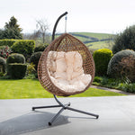 Bradshaw Swing Egg Pod Chair | One Size | Cream