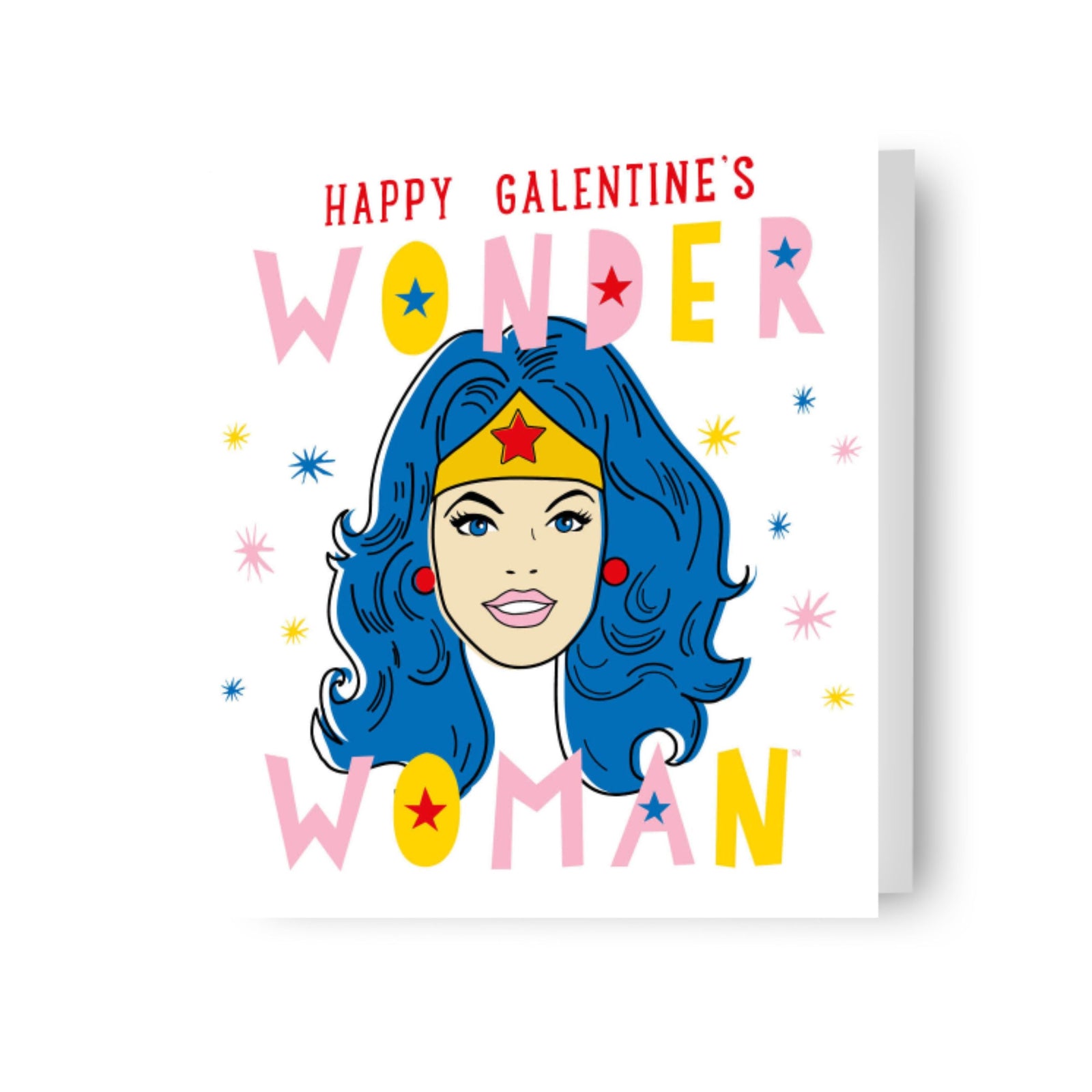 Wonder Woman 'galentines' Valentine's Day Card Official Product