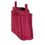 Handbag Organizer With 6 Holders For Bags & Accessories, Pink