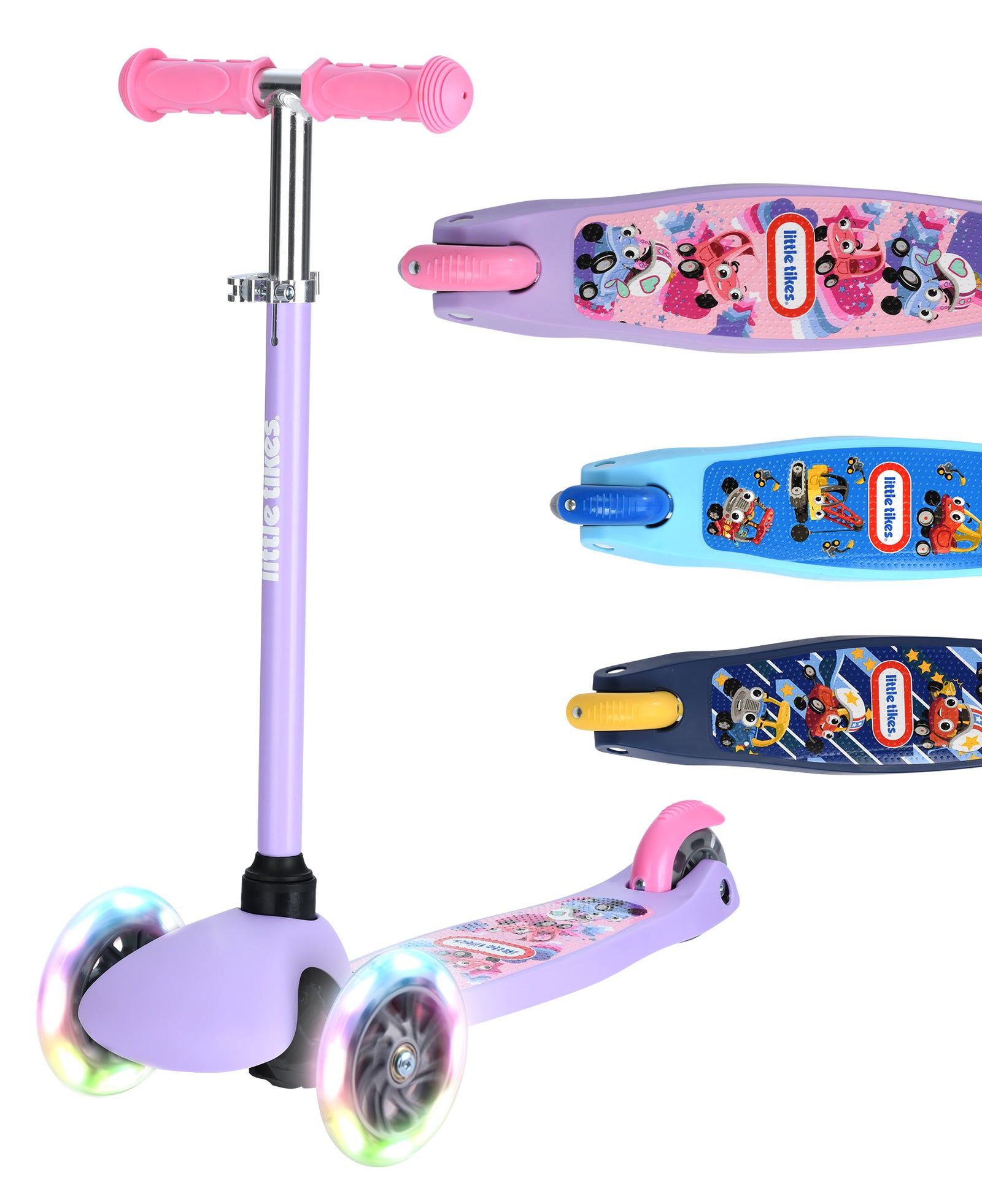 Little Tikes Kids 3 Wheel Scooter | Pink