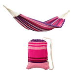 Tahiti Candy Cotton Single Garden Hammock With Bag