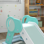 Foldable Kids Slide, Baby Slide For 1.5-3 Years | Green