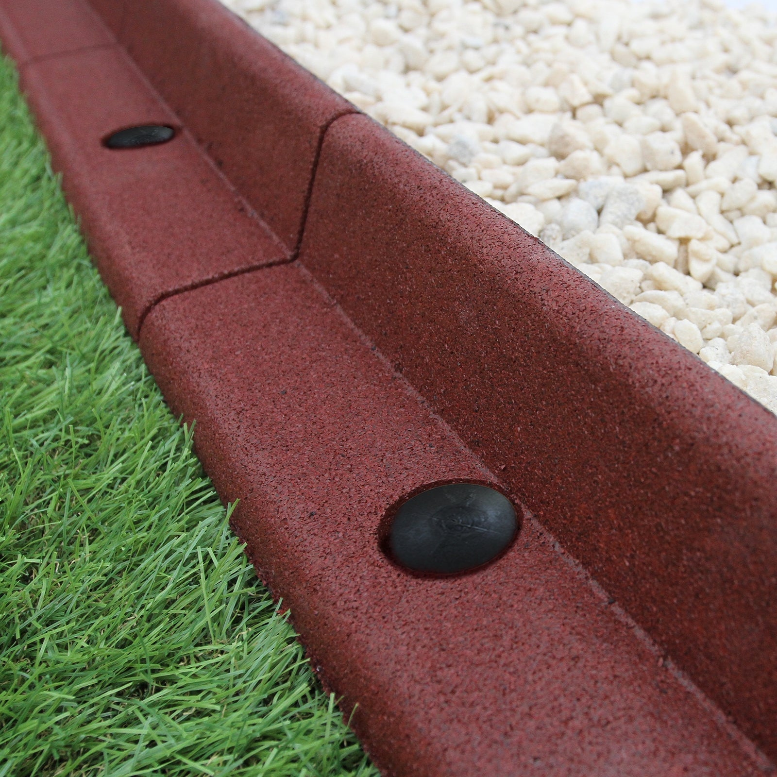 Flexible Lawn Edging 1.2m X 14 | Terracotta