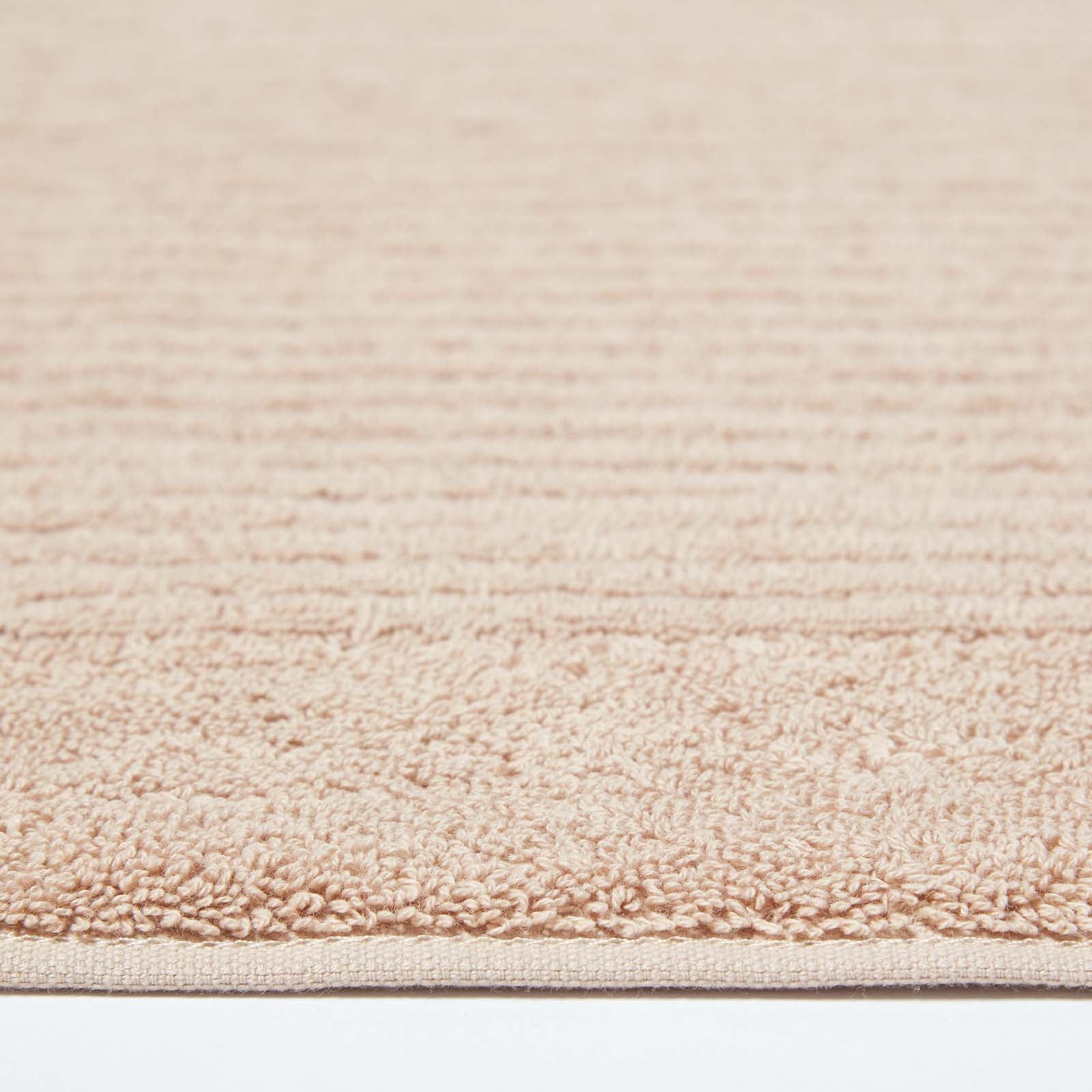 Imperial Plain Turkish Cotton Bath Mat | 50 x 80cm | Stone
