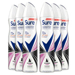 Women Antiperspirant 72h Nonstop Protection Invisible Pure Deodorant, 6pk, 250ml | 6