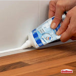 Unibond Silicone Sealant Anti-Mould & Waterproof for Kitchen & Bathroom, 50ml