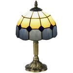 Antique Table Lamp, For Bedroom  Bulb Not Included, Blue