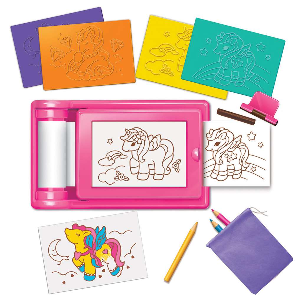 Kidzmaker - Unicorn Rub Art Studio